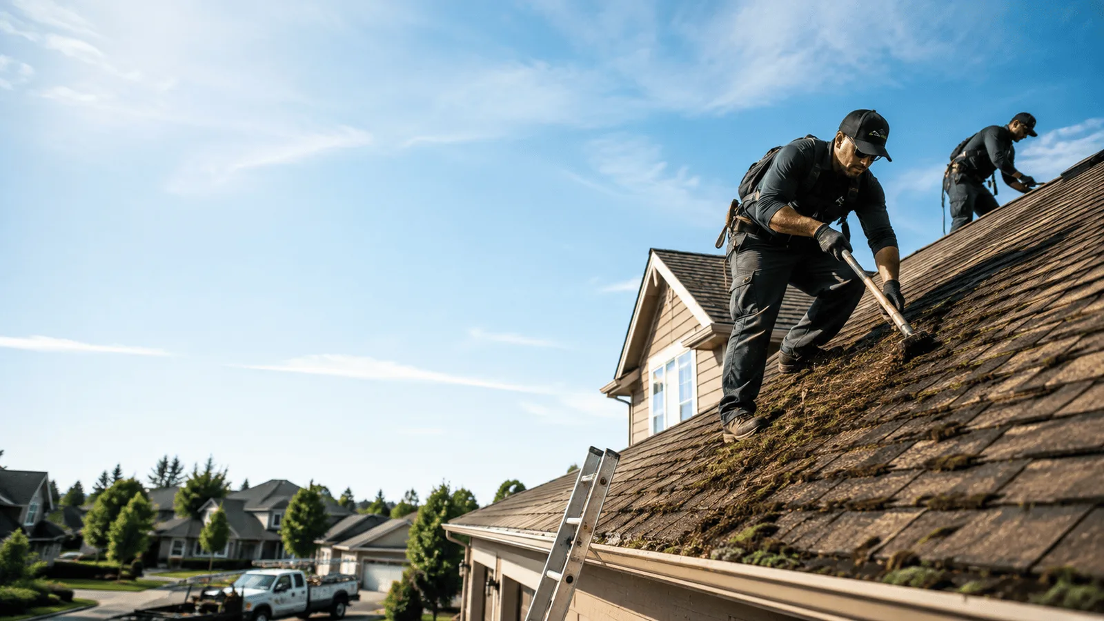 Roof Moss Removal in Pelsor, AR near me